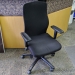 Black Fabric Back Office Task Chair