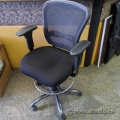 Black Mesh Back Office Drafting Chair