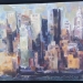"New York New York" Framed Canvas Wall Art by Marilyn Hageman