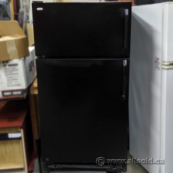 Black GE Concept II Fridge w/ Top Load Freezer CRTW1600RL-1 Black GE Concept II Fridge w/ Top Load Freezer CRTW1600RL-1