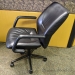 Keilhauer Black Leather Adjustable Meeting / Task Chair