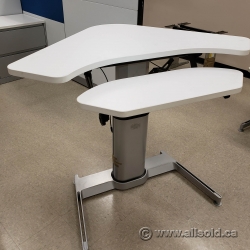 Steelcase Airtouch Sit Stand Height Adjustable Corner Desk