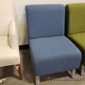 Blue Reception Lobby Chair
