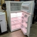 White Haier Fridge with Top Load Freezer