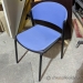 Blue Fabric Stacking Guest Chair