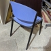 Blue Fabric Stacking Guest Chair
