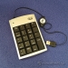 Adesso AKP-150 - 19 Key Numeric Keypad with Retractable Cord
