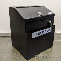 Safco Black Suggestion Box