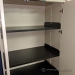Tall Beige 2 Door Storage Cabinet, Locking