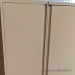 Tall Beige 2 Door Storage Cabinet, Locking