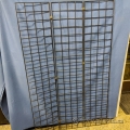 Black Folding Wire Grid Panels 36" W x 60" H