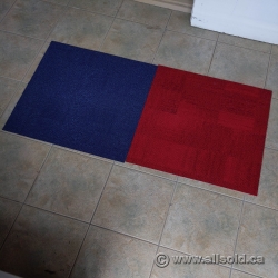 Blue/Red Fashion Carpet Tile