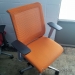 Steelcase Think Orange Mesh Back Adjustable Ergonomic Task Chair