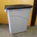 Rubbermaid Thin Garbage Can w/ Lid