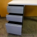 Steelcase Answer Straight Desk with Pedestal Cabinet