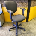 Black Pattern Office Task Chair