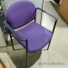 Purple Stacking Guest Chair w/ Fixed Arms