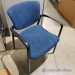 Blue Stacking Guest Chair w/ Fixed Arms