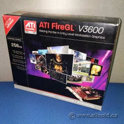 ATI FireGL V3600 256 MB Dual-DVI PCI-Express Video Card
