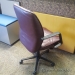 Keilhauer Respons Leather Meeting Task Chair w/ Fixed Arms