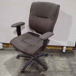 Grey Office Adjustable Task Chair
