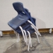 Set of 10 Ven-Rez Horizon Plastic Stacking Student Chairs