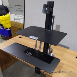 Ergotron WorkFit-S Sit-Stand Height Adjustable Workstation