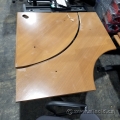 Simo Peanut Height Adjustable Corner Desk B Grade