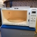 White 1.6 cu. ft Panasonic Microwave w/ Inverter