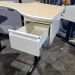 81" Powered Sit Stand Desk w/ Box Drawer Storage