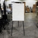 Black Tripod Easel Presentation Flip Chart Stand