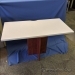 48" x 24" Grey Sit Stand Desk Table Surface