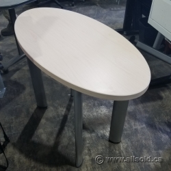 42" x 24" Oval Meeting Training Table