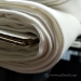 White Tubular Jersey Knit Fabric