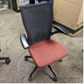 Haworth X99 Red Seat Mesh Back Office Task Chair B Grade