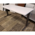 Herman Miller White Training Table w/ Power 60" x 24"