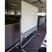 Mobile Rolling Double Sided Magnetic Whiteboard 72x48"