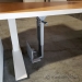 Haworth Light Maple Powered Sit Stand Height Adjustable Desk