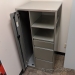 Steelcase Pewter Storage Tower with Wardrobe, Shelving, Filing