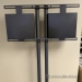 Dual Post Low Profile Premier TV Mount with Stand