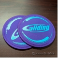 Set of 2 Exercise Gliding Discs for Hard Floors