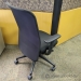 Knoll Black Fabric Ergonomic Office Task Chair