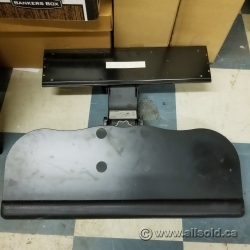 Houdini Black Articulating Keyboard Tray