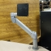 SpaceArm Sit Stand Adjustable Single Monitor Clamp Mount Arm