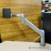 SpaceArm Sit Stand Adjustable Single Monitor Clamp Mount Arm