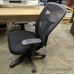 Black Mesh Back Office Task Chair w/ Adjustable Arms