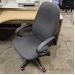 Grey Height Adjustable Office Chair w/ Fixed Arms