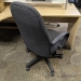 Grey Height Adjustable Office Chair w/ Fixed Arms