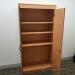 Maple 2 Door Storage Cabinet, Locking