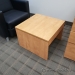 Low Maple Accent Coffee Side Table